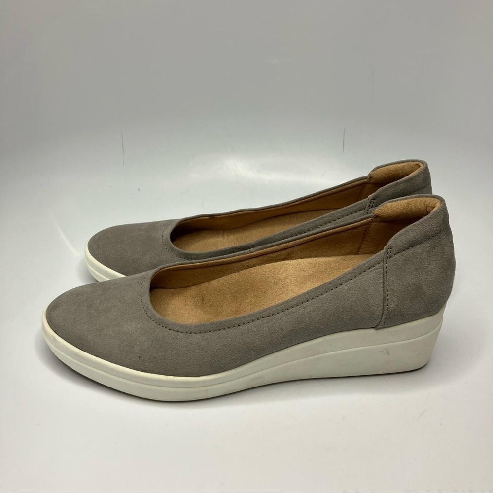 Naturalizer Sam wedge pumps gray‎ size 10
